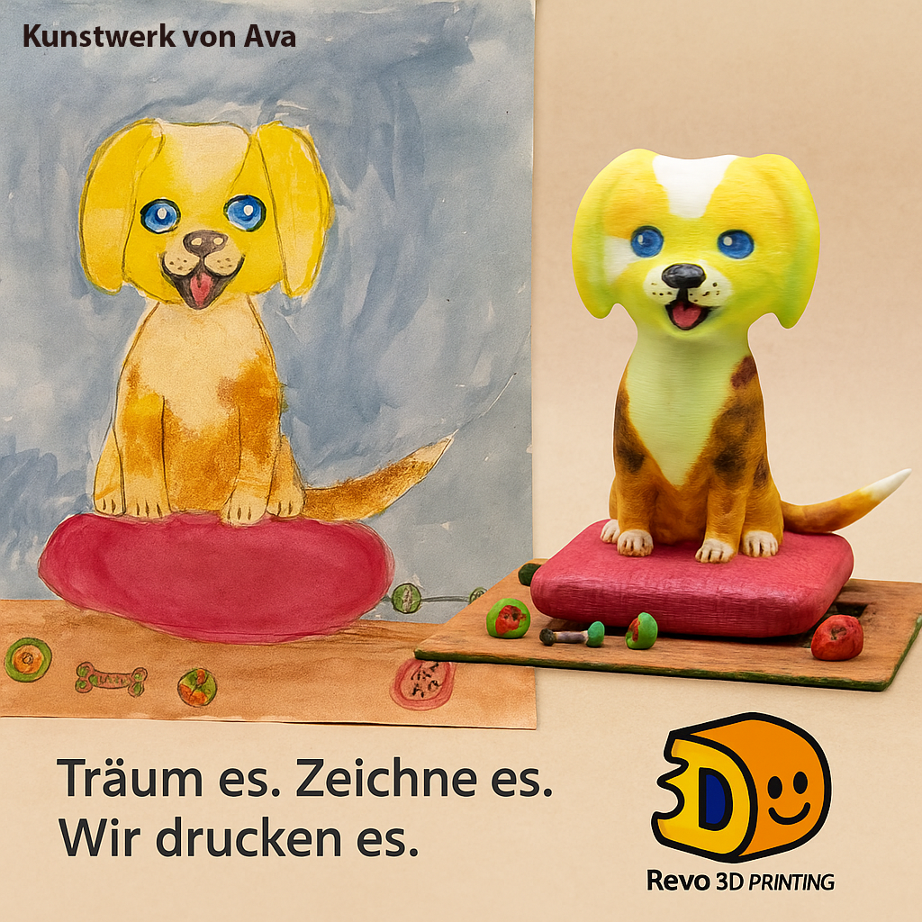 Die Magie der Kinderzeichnung: Erwecke sie zum Leben! (mit Ständer)