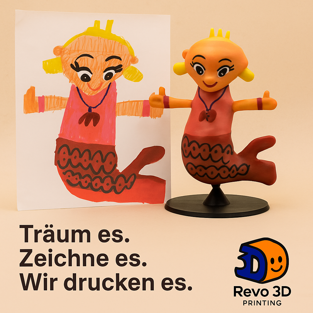 Die Magie der Kinderzeichnung: Erwecke sie zum Leben! (mit Ständer)
