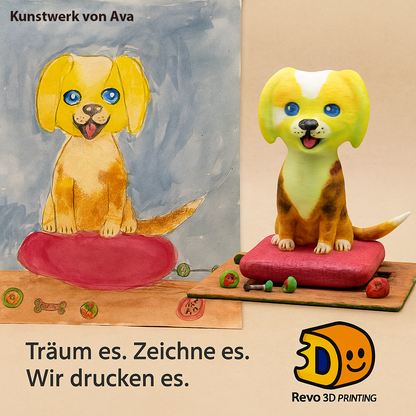 Die Magie der Kinderzeichnung: Erwecke sie zum Leben! (mit Ständer)