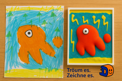 Die Fantasie Ihres Kindes als stilvolle Wanddekoration.